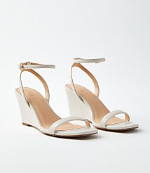 Modern Ankle Strap Wedge Heels carousel Product Image 1