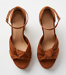 Knotted Platform Heels carousel Product Image 3