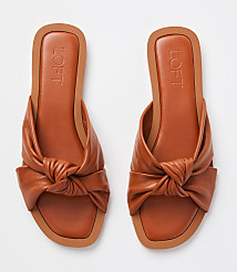 Knotted Leather Sandals carousel Product Image 3