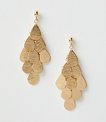 Metallic Chandelier Earrings carousel Product Image 1