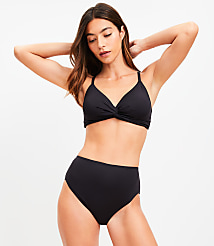 LOFT Beach High Waist Bikini Bottom carousel Product Image 1