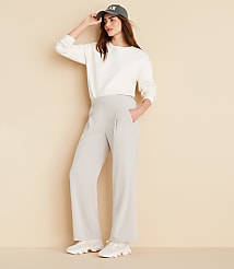 Lou & Grey Wanderweave Wide Leg Trousers carousel Product Image 1