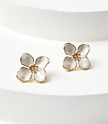 Oversized Flower Stud Earrings carousel Product Image 1