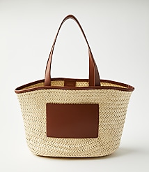 Straw Basket Tote carousel Product Image 1