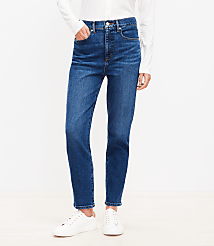 Tall High Rise Slim Jeans in Dark Wash carousel Product Image 2