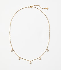 Demi Fine Pave Shaker Necklace carousel Product Image 1