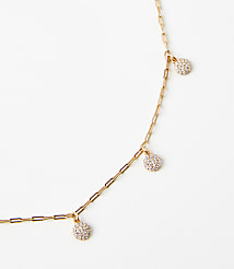 Demi Fine Pave Shaker Necklace carousel Product Image 2