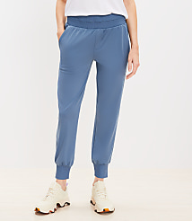 Lou & Grey Ribtrim Luvstretch Joggers carousel Product Image 1