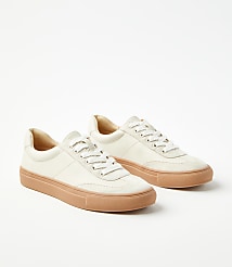Varsity Lace Up Sneakers carousel Product Image 1
