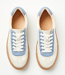 Varsity Lace Up Sneakers carousel Product Image 3
