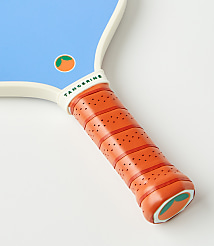 Tangerine Striped Pickleball Paddle carousel Product Image 2