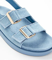 Double Strap Molded Footbed Sandals carousel Product Image 2