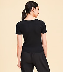 Petite Lou & Grey Ribbed Bra Tee carousel Product Image 3