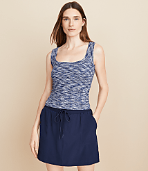 Lou & Grey Spacedye Ribbed Bra Tank Top carousel Product Image 1