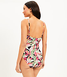 LOFT Beach Belted One Piece Swimsuit carousel Product Image 3