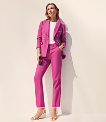 Riviera Slim Pants in Linen Blend carousel Product Image 1