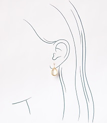 Mother Of Pearl Teardrop Earrings carousel Product Image 2