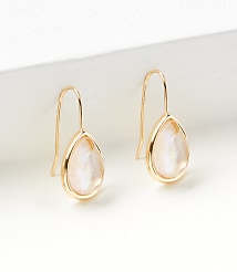 Mother Of Pearl Teardrop Earrings carousel Product Image 1