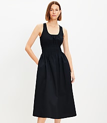 Smocked Tank Midi Dress carousel Product Image 1