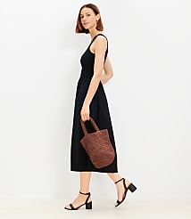 Smocked Tank Midi Dress carousel Product Image 2