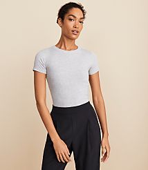 Lou & Grey Ribbed Bra Tee carousel Product Image 1