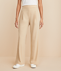 Lou & Grey Wanderweave Wide Leg Trousers carousel Product Image 1