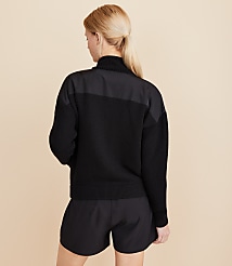 Lou & Grey Sweater Bomber Jacket carousel Product Image 3