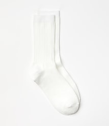 Ribbed Crew Socks carousel Product Image 1
