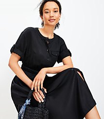 Utility Midi Pocket Dress carousel Product Image 3