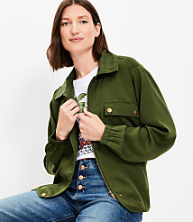 Tie Waist Utility Jacket carousel Product Image 3