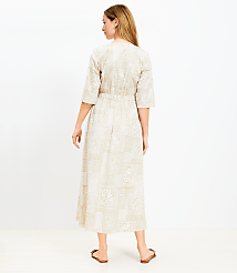 Tile Utility Midi Pocket Dress carousel Product Image 3
