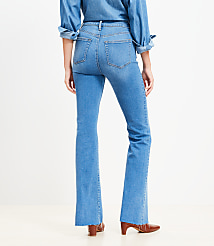 Fresh Cut High Rise Slim Flare Jeans in Light Wash Indigo carousel Product Image 3