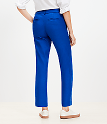 Riviera Slim Pants in Linen Blend carousel Product Image 3