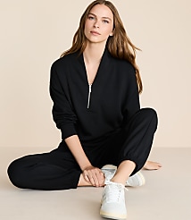 Lou & Grey Scubasoft Half Zip Sweatshirt carousel Product Image 1