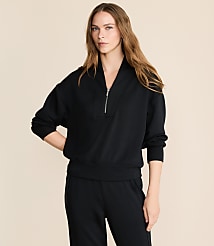 Lou & Grey Scubasoft Half Zip Sweatshirt carousel Product Image 3