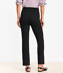 Petite Ponte Straight Pants carousel Product Image 3