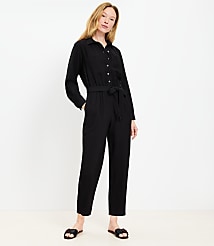 Belted Pocket Jumpsuit carousel Product Image 1