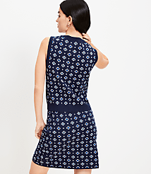 Floral Jacquard Sweater Tank Top carousel Product Image 3