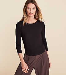Lou & Grey Ribbed Long Sleeve Top carousel Product Image 1