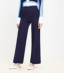 Ponte Wide Leg Pants carousel Product Image 2
