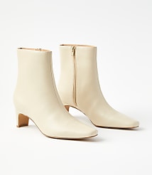 Squared Pointy Toe Booties carousel Product Image 1
