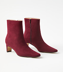 Squared Pointy Toe Booties carousel Product Image 1