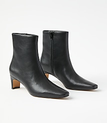 Squared Pointy Toe Booties carousel Product Image 1