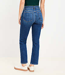 Curvy High Rise Kick Crop Jeans in Authentic Vintage Mid Wash carousel Product Image 2