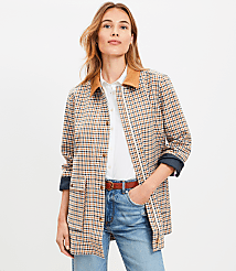 Plaid Barn Jacket carousel Product Image 2