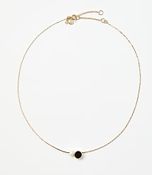 Pearlized Delicate Charm Necklace carousel Product Image 1