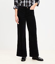 Palmer Wide Leg Pants in Brushed Corduroy carousel Product Image 2