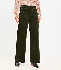 Palmer Wide Leg Pants in Brushed Corduroy carousel Product Image 2