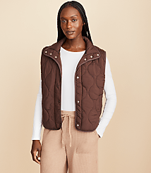 Lou & Grey Quilted Pocket Vest carousel Product Image 1