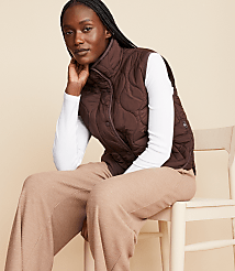 Lou & Grey Quilted Pocket Vest carousel Product Image 2